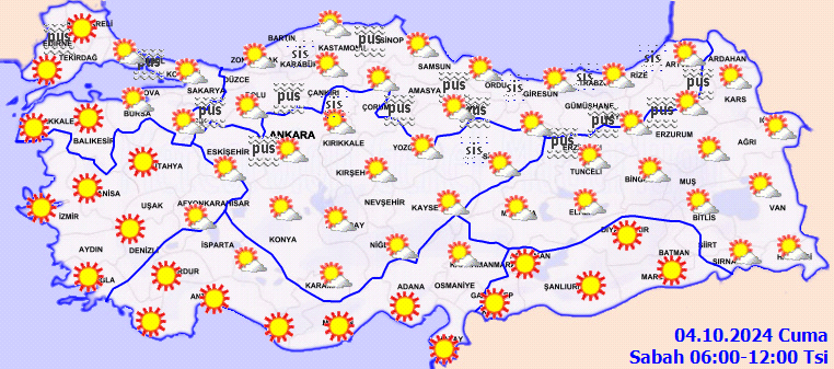 Meteoroloji açıkladı! Yağış yok, sıcaklık artıyor! 2