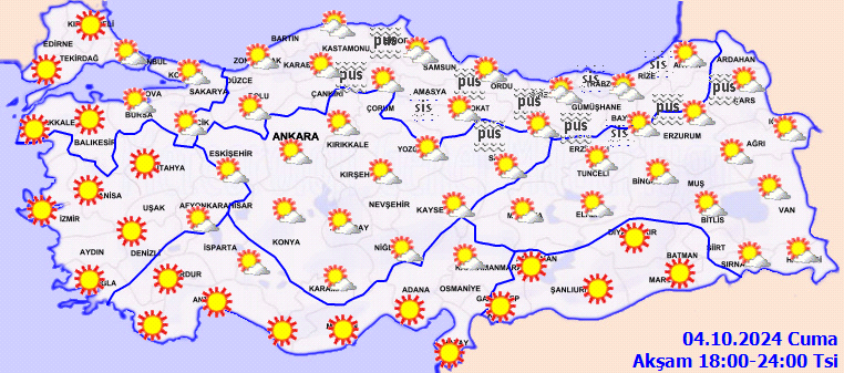 Meteoroloji açıkladı! Yağış yok, sıcaklık artıyor! 4