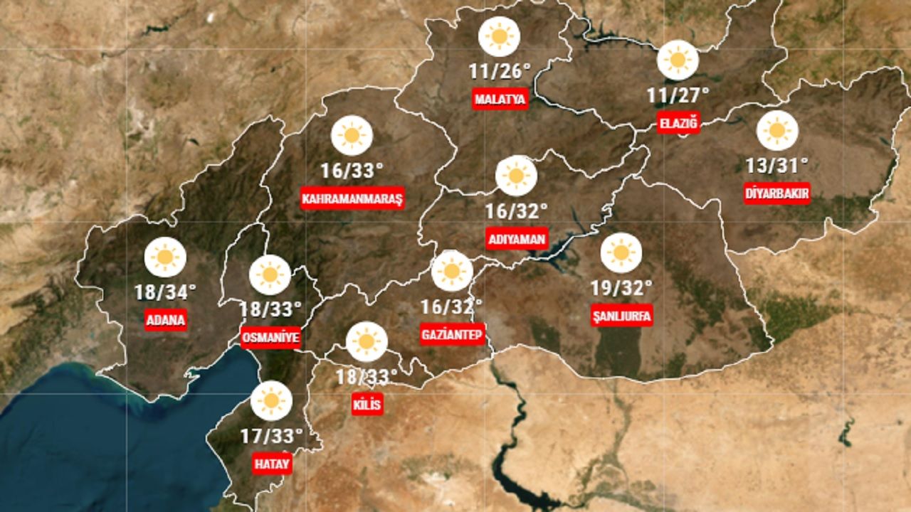 5 Ekim 2024 Cumartesi deprem bölgesi hava durumu! İşte 11 ilde hava durumu... 1