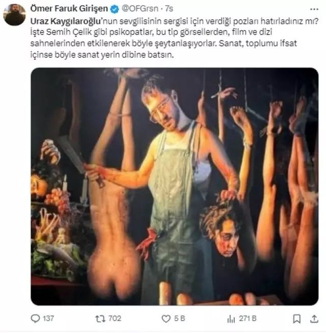 Fatih'te iki kadın vahşice katledildi! Akıllara Uraz Kaygılaroğlu'nun sergi için verdiği pozlar geldi! Sosyal medya ayağa kalktı 5