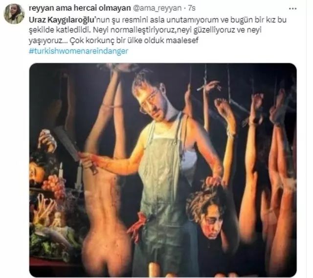 Fatih'te iki kadın vahşice katledildi! Akıllara Uraz Kaygılaroğlu'nun sergi için verdiği pozlar geldi! Sosyal medya ayağa kalktı 6