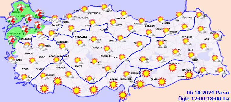 Meteoroloji'den sağanak yağış uyarısı! İstanbul dahil çok sayıda kentte etkili olacak... 5