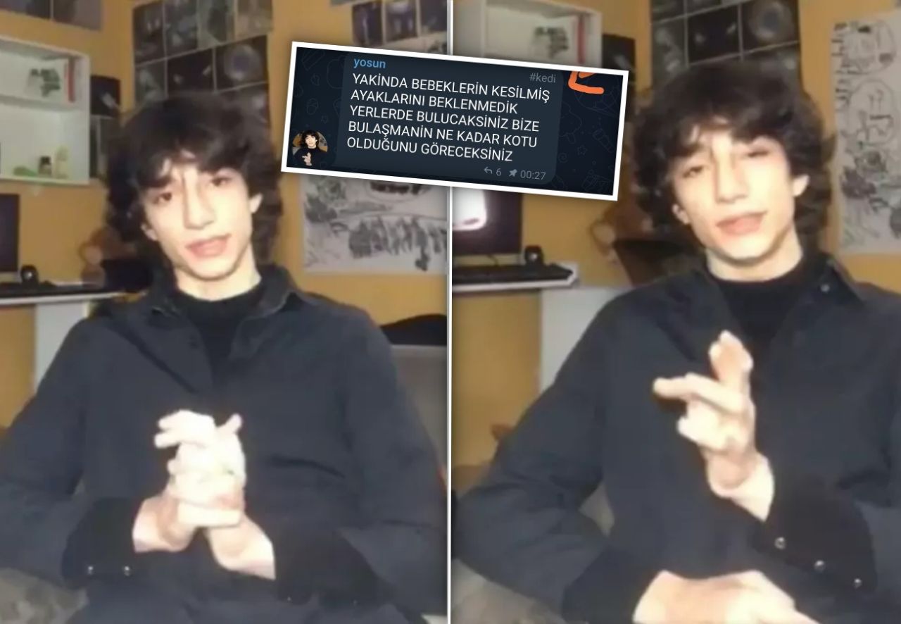 Telegram gruplarında vahşet! Semih Çelik'i destekleyip örgütleştiler: Bebeklerin bacaklarını kesip etrafa bırakacağız! 1