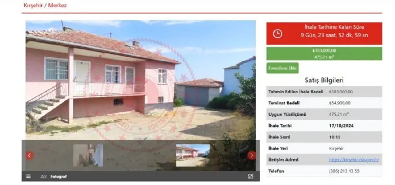Milli Emlak'tan 9 bin TL'den başlayan fiyatlarla arsa satışı 7