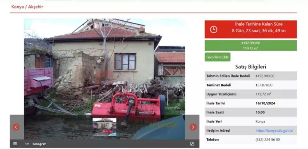 Milli Emlak'tan 9 bin TL'den başlayan fiyatlarla arsa satışı 9