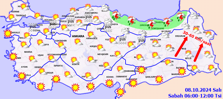 Meteorolojiden 3 il için kuvvetli yağış uyarısı! 2