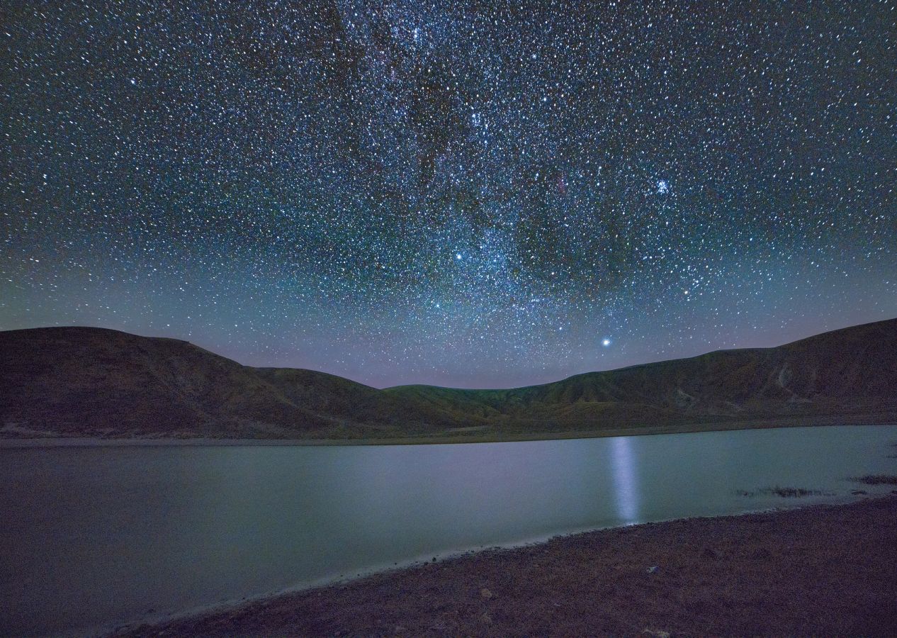 Nemrut'taki göllerle yıldızların buluşması; gece gökyüzünde şöleni oluşuyor 2