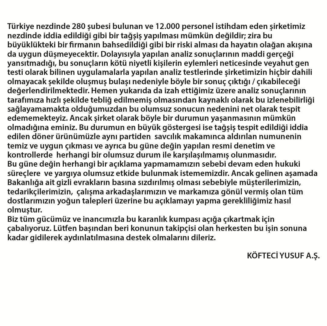 Köfteci Yusuf, domuz eti konusunda ilk kez açıklama yaptı: Bilerek yapmadık... 5
