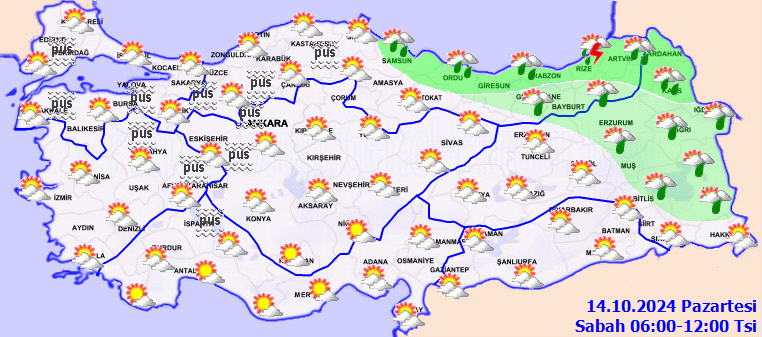 Meteorolojiden 2 il için kuvvetli yağış uyarısı! 2