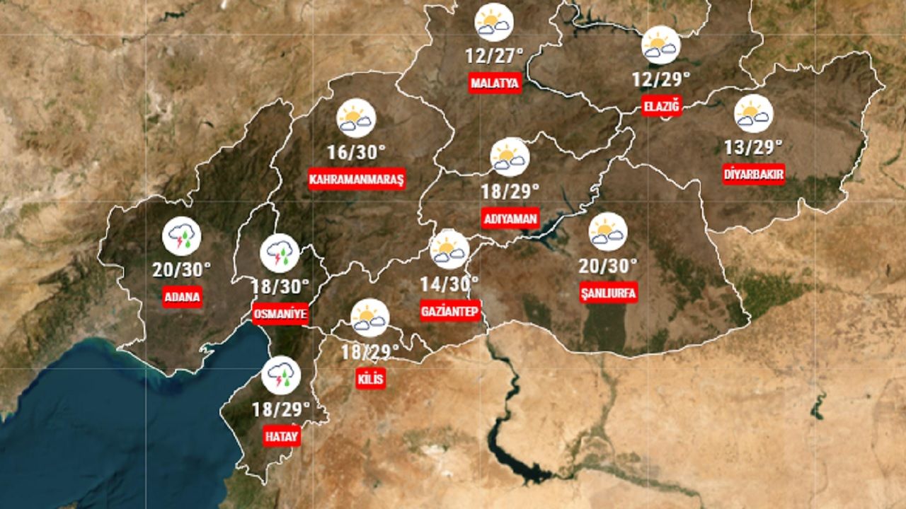 15 Ekim 2024 deprem bölgesi hava durumu raporu geldi! İşte 11 ilde beklenen sıcaklıklar... 1