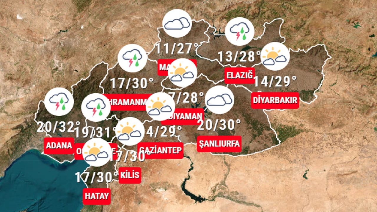 Yağış geliyor! 16 Ekim 2024 deprem bölgesi hava durumu raporu geldi! 2