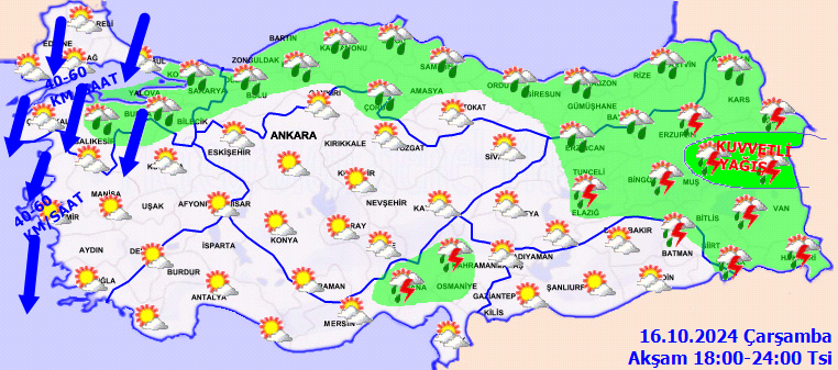 Meteoroloji'den İstanbul dahil çok sayıda ile sağanak yağış uyarısı! 5