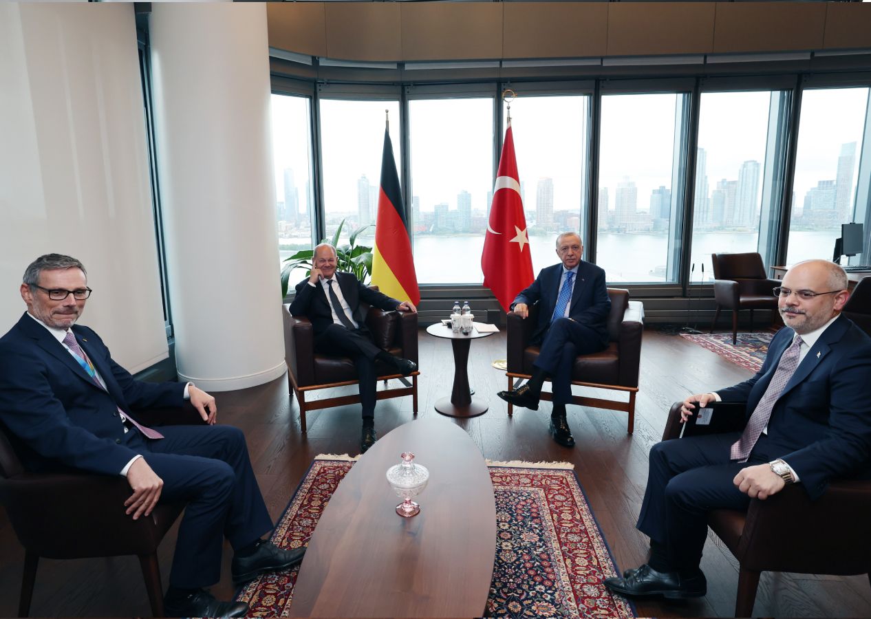 Olaf Scholz'la bir görüşme daha; Cumhurbaşkanı Erdoğan 19 Ekim'de Almanya Başbakanı'nı ağırlayacak 3