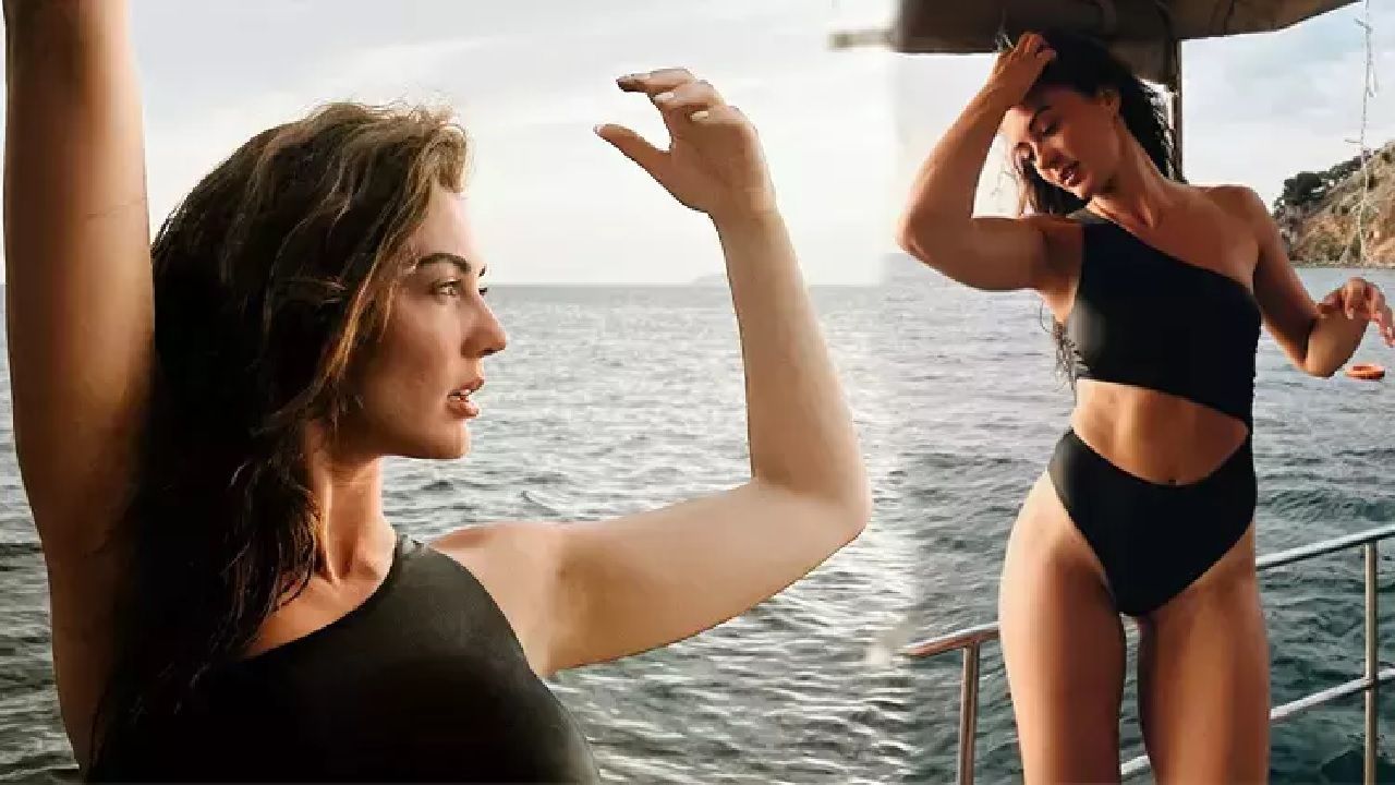 Güzel oyuncu Burcu Özberk'in son hali "yaz sürsün" dedirtti! İşte Burcu Özberk'in yeni kareleri... 1