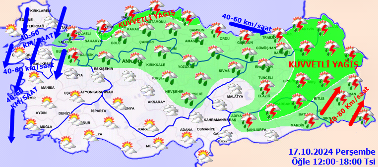 Meteoroloji'den İstanbul dahil çok sayıda kente uyarı: Sağanak geliyor, sıcaklıklar 12 derece birden düşecek! 5