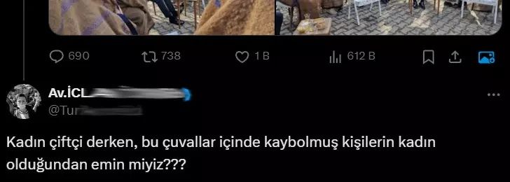 Erzurum Valiliği'nin Dünya Kadın Çiftçiler Günü paylaşımına nefret kustular! Ehram giyen kadınlara büyük saygısızlık! 10