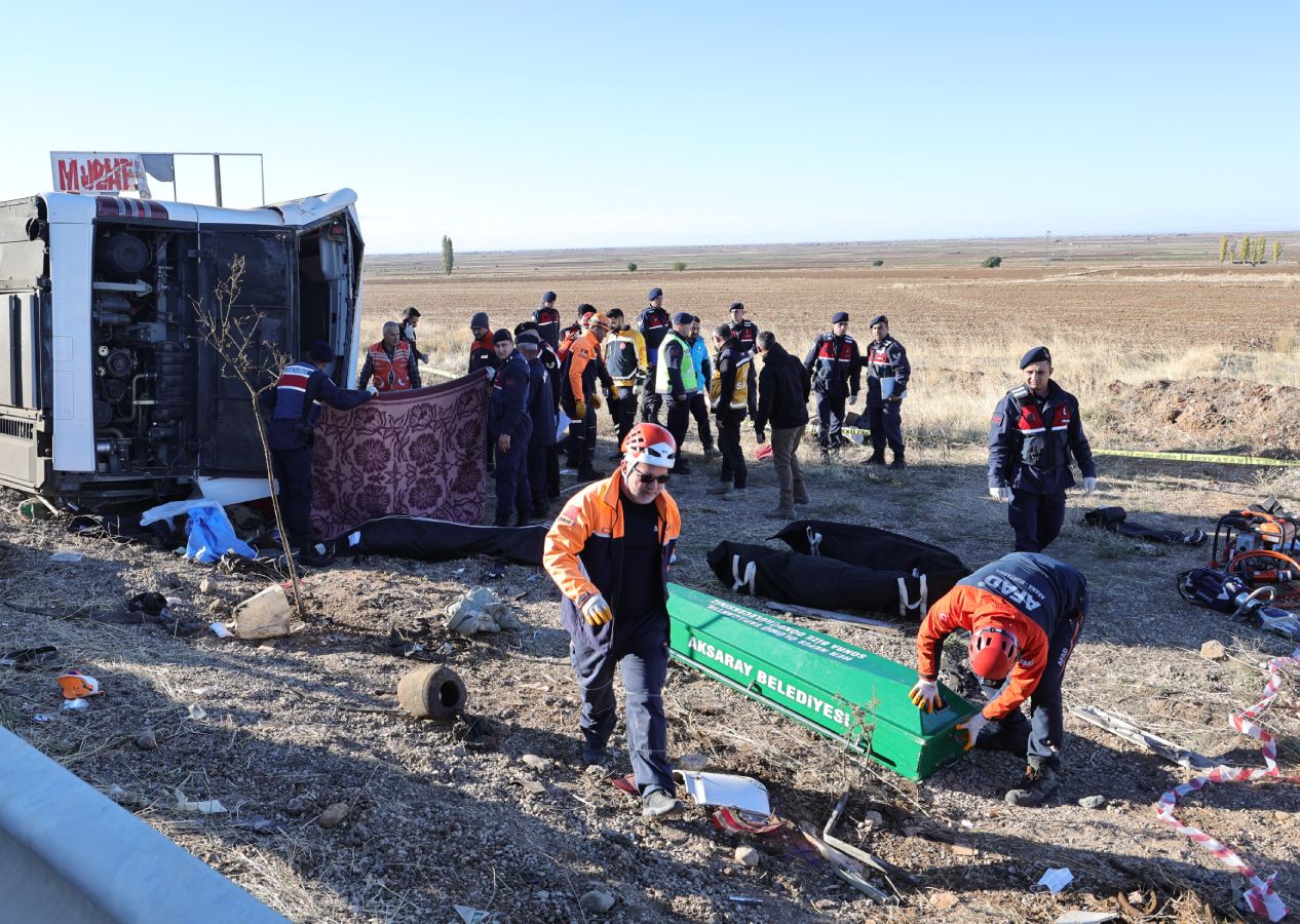 Kapadokya gezisi felaketle sonlandı! Tur otobüsünün sürücüsü: Sabah güneşi gözümü aldı, şarampole uçtuk 6