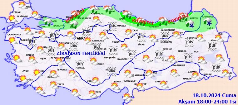 Meteoroloji'den sağanak uyarısı! İşte son hava durumu tahminleri! 4
