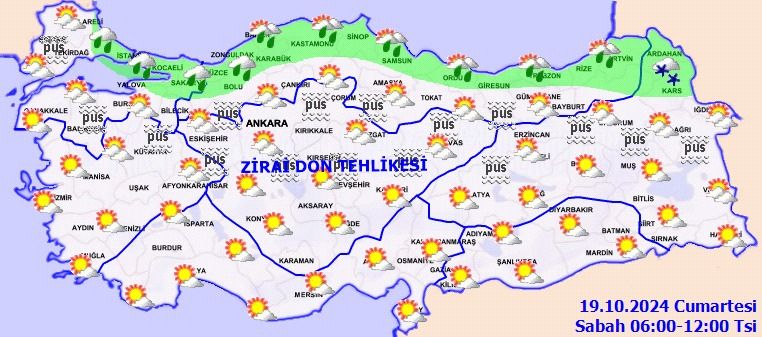 Meteoroloji'den sağanak uyarısı! İşte son hava durumu tahminleri! 6