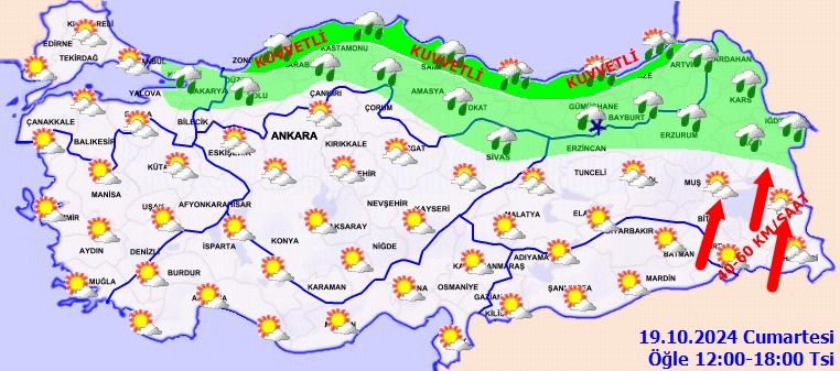 Meteoroloji'den sağanak uyarısı! İşte son hava durumu tahminleri! 7