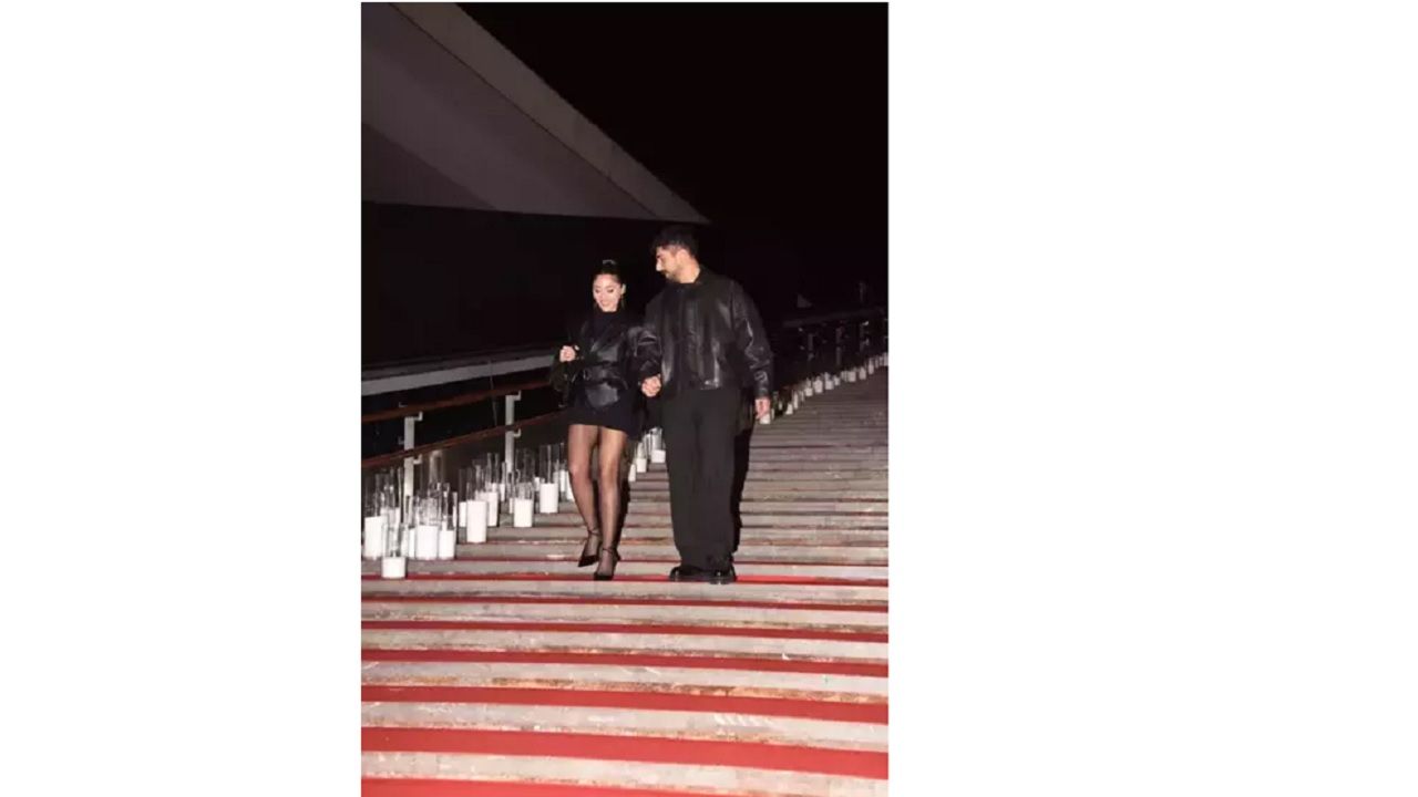 Aşkları alevlendi! Oyuncu Sıla Türkoğlu ve Ata Ayyıldız aşkından yeni kareler geldi... 1