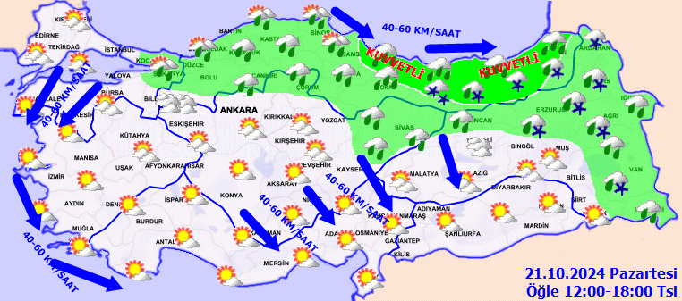 Meteoroloji yeni haftayı işaret etti! Kabanları çıkarın! Karlı hava kapıda... 6