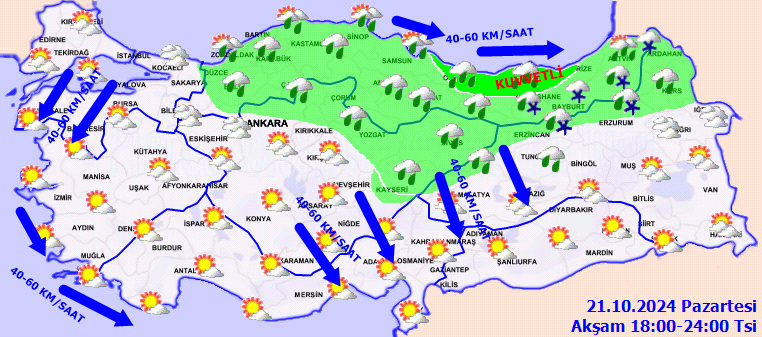 Meteoroloji yeni haftayı işaret etti! Kabanları çıkarın! Karlı hava kapıda... 7