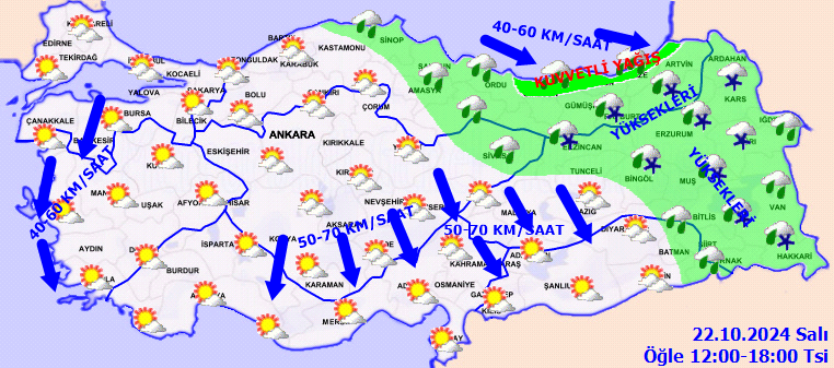 Meteoroloji yeni haritayı yayınladı! Kar, sağanak, fırtına geliyor... Bu illerde yaşayanlar dikkat! 5