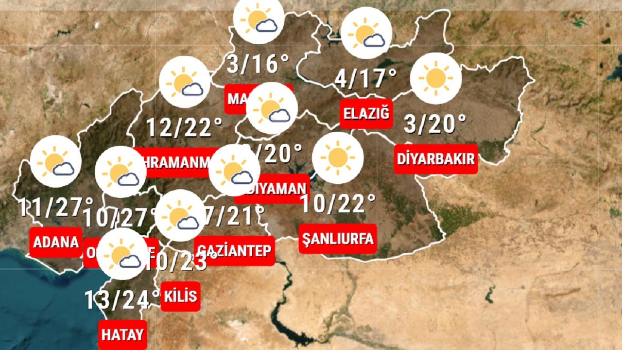 24 Ekim 2024 deprem bölgesi hava durumu! 11 ilde sis ve pusa dikkat! 1
