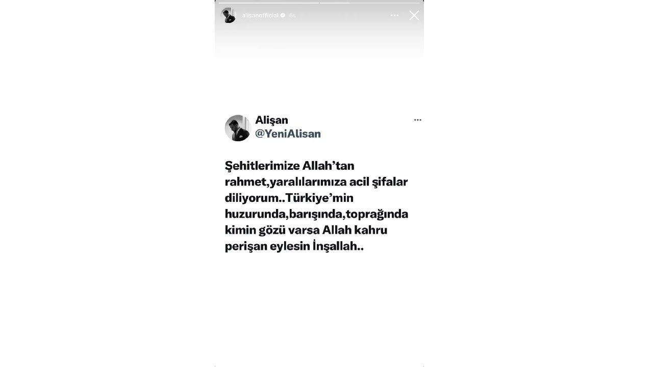 TUSAŞ terör saldırısı sonrası ünlü ve televizyon dünyasından tepkiler! "Teröre lanet olsun" 1