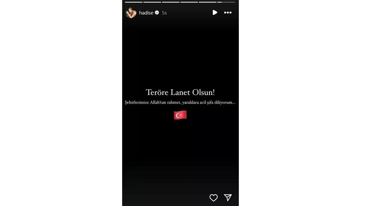 TUSAŞ terör saldırısı sonrası ünlü ve televizyon dünyasından tepkiler! "Teröre lanet olsun" 5