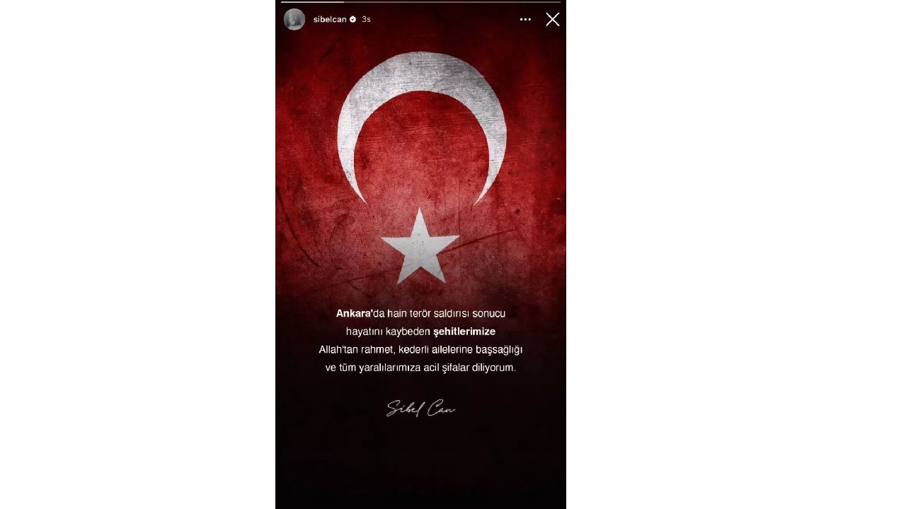 TUSAŞ terör saldırısı sonrası ünlü ve televizyon dünyasından tepkiler! "Teröre lanet olsun" 9