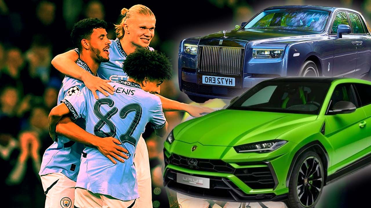 Erling Haaland'dan bile daha pahalı arabaya biniyor! İşte Manchester City'nin yıldız oyuncularının milyonluk oyuncakları: 90 milyon euroluk oyuncu Golf'e biniyor 1