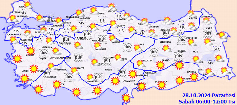 Meteoroloji'den İstanbul dahil çok sayıda il için sis ve pus uyarısı! Göz gözü görmeyecek... 4