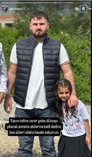 Narin'in büyük abisi Baran Güran'dan katil kim sorusuna cevap gibi paylaşım! Hemen sildi... 3