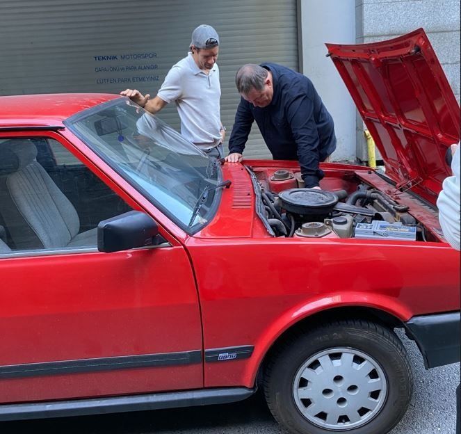 İki ünlü isim inceledi... Oto sanayideki TOFAŞ 'Şahin'i dünya tanıdı! 6