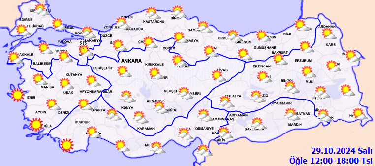 29 Ekim Cumhuriyet Bayramı için tatil planı yapanlar dikkat: Sağanak yağış geliyor! Bu illerde yaşayanlar dikkat... 5