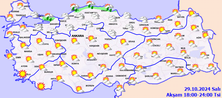 29 Ekim Cumhuriyet Bayramı için tatil planı yapanlar dikkat: Sağanak yağış geliyor! Bu illerde yaşayanlar dikkat... 6