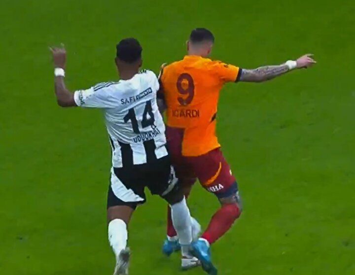 Yayıncı kuruluşun Trio hakem ekibi Mauro Icardi'nin penaltı pozisyonunu değerlendirdi: "Hakem Galatasaray'ın net penaltısını veremedi" 2