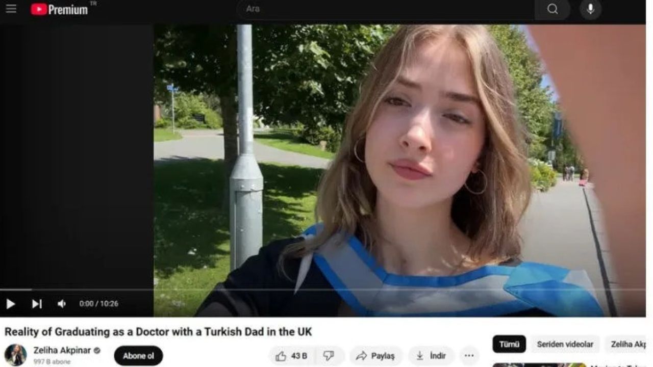 1 milyon aboneli YouTuber Zeliha Akpınar, FETÖ firarisi Mahmut Akpınar'ın kızı çıktı 3