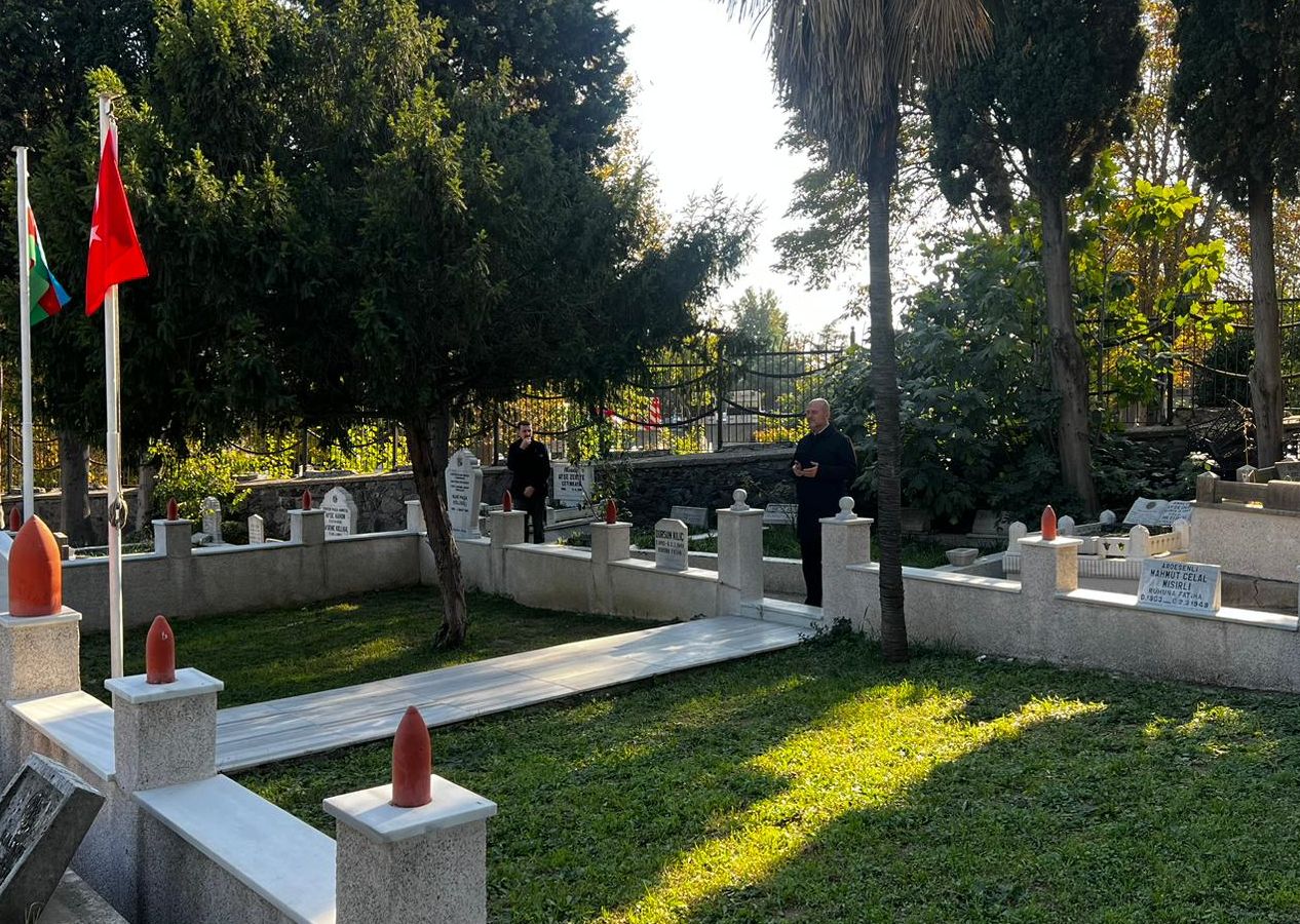 Cumhuriyet'in 101. yıldönümünde Türk savunma sanayisinin mimarı Nuri Killigil Paşa’nın mezarına Soylu ziyaret 5