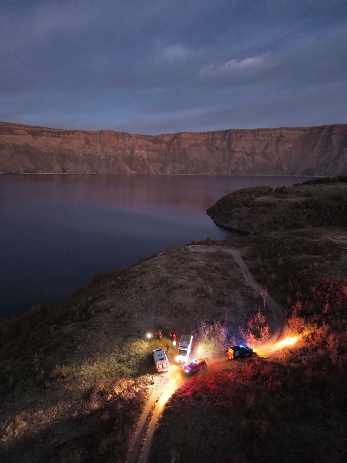 Nemrut Kalderası'nda kurduğu kampta ayı saldırısına uğrayan İngiliz turisti AFAD kurtardı 7