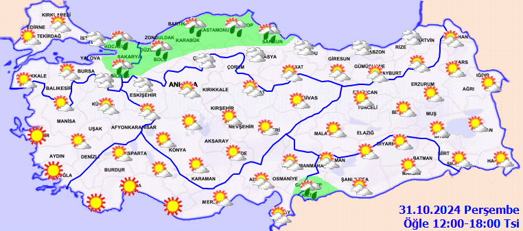 Meteoroloji saat verip uyardı! Sağanak yağış geliyor... Şemsiyesiz evden çıkmayın! 5