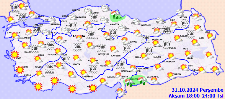 Meteoroloji saat verip uyardı! Sağanak yağış geliyor... Şemsiyesiz evden çıkmayın! 6