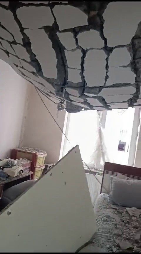 Dehşeti gözler önüne serdi! Çorum'da korkunç patlamada hasar alan evin içi görüntülendi 3
