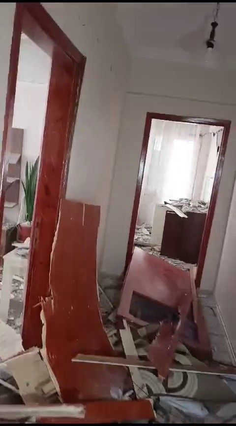 Dehşeti gözler önüne serdi! Çorum'da korkunç patlamada hasar alan evin içi görüntülendi 4
