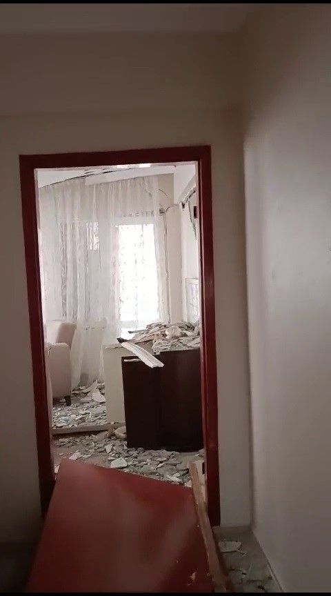 Dehşeti gözler önüne serdi! Çorum'da korkunç patlamada hasar alan evin içi görüntülendi 6