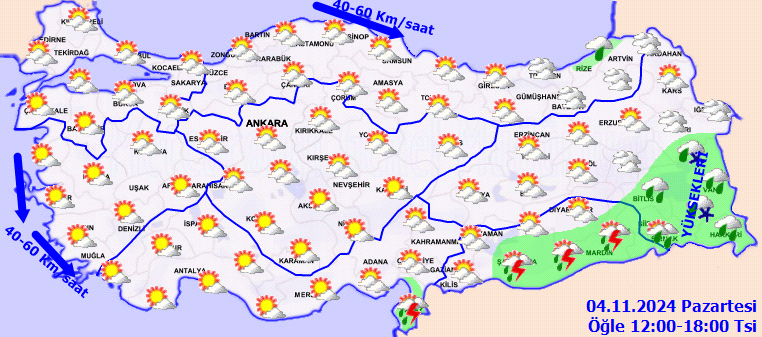 Havalar iyice soğuyacak! Sağanakla birlikte kar yağışı geliyor... Meteoroloji saat saat uyardı! 5