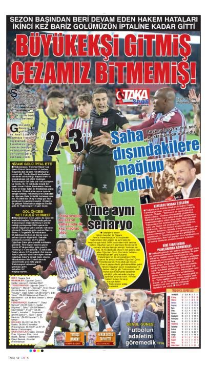 Trabzon yerel basını İbrahim Hacıosmanoğlu'na ateş püskürdü: "Hadi İHO, tebrik et hakemini" 9