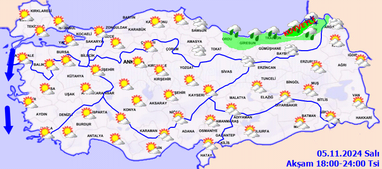 Sıcaklıklar düşüyor, kuvvetli yağış geliyor! Bu saatlere dikkat... 6